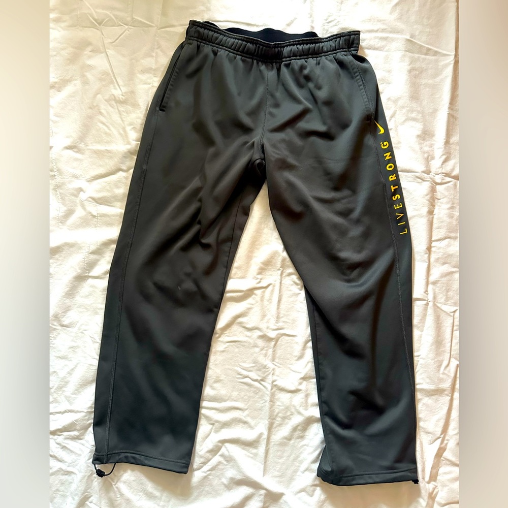 - Nike Men's therma-fit grey jogger pants size L.  Very good condition.